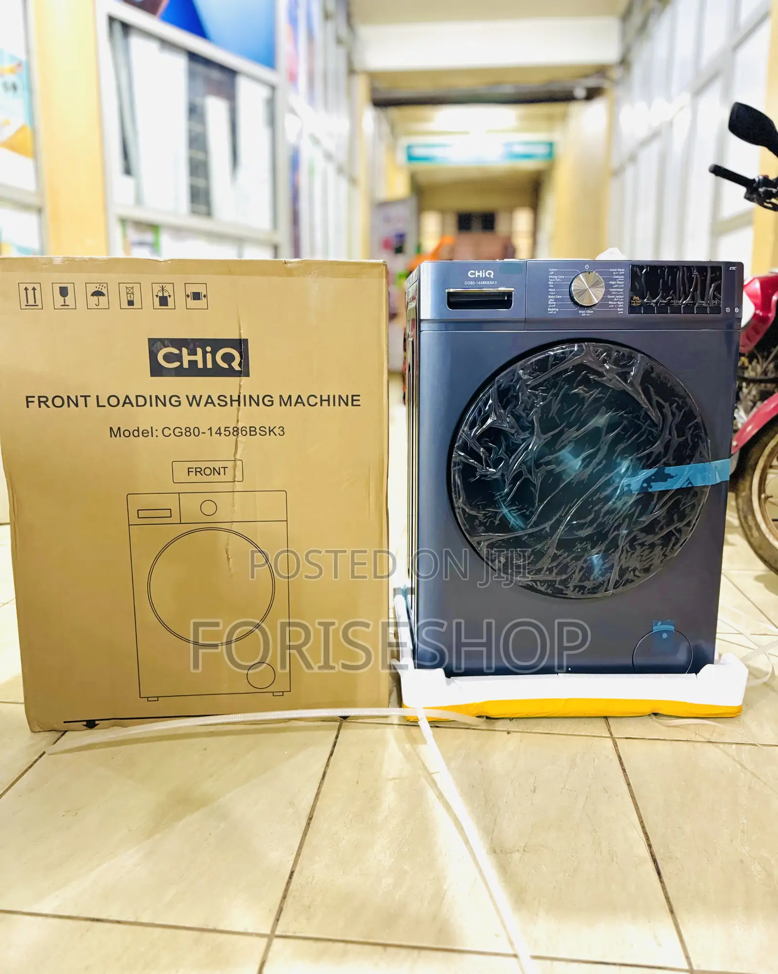 Chiq 10kgs Washing Machine With 80% Dryer Brand New