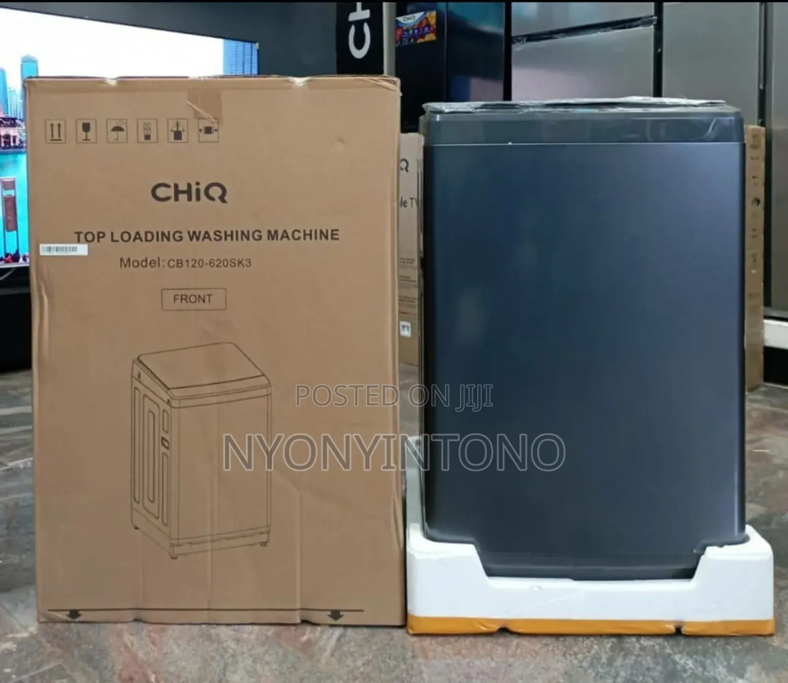 Chiq 12kg Fully Automatic Top Loader Washing Machine