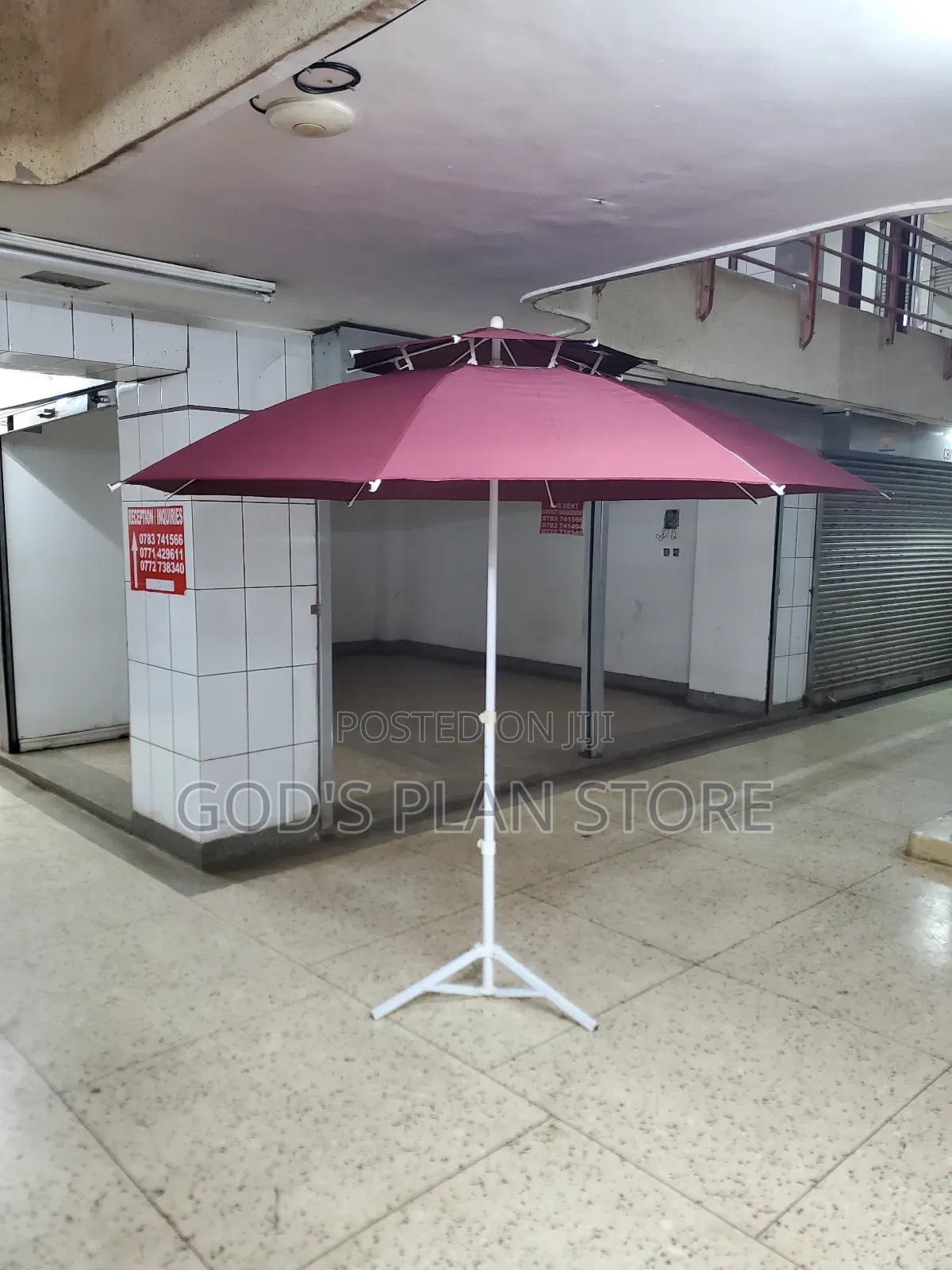 Uplion 3m Large Garden Umbrellas Outdoor Umbrella