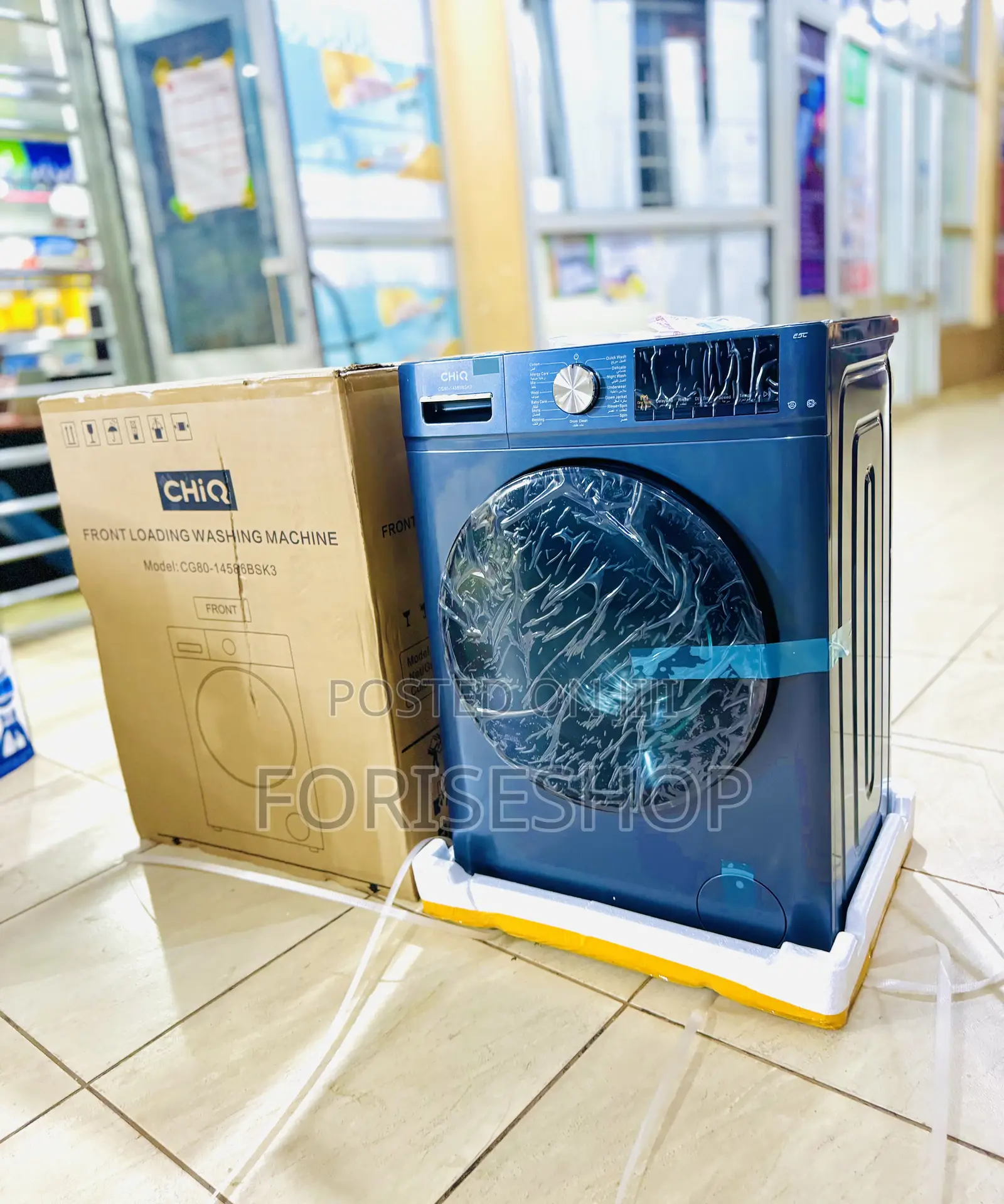 Chiq 10kgs Wash And Dryer Washing Machine