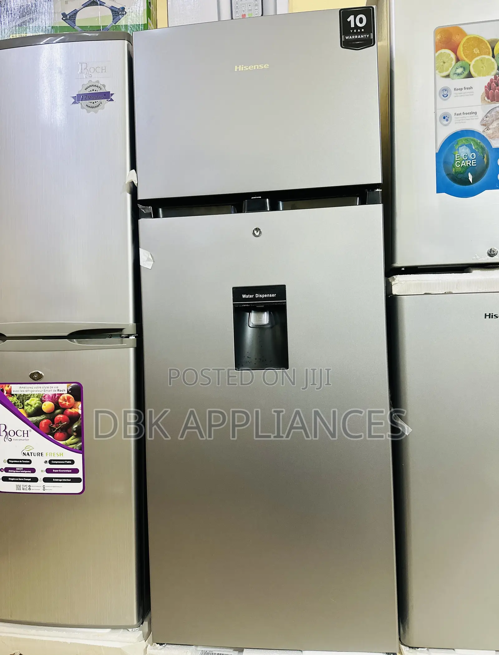 Hisense 270l Fridge With 3years Warranty