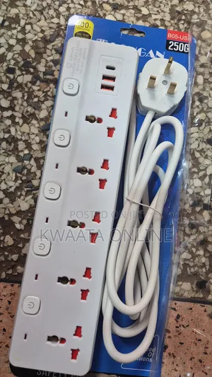 Longan 5 Way Multifunctional Usb Extension Cable Socket, C to C Port