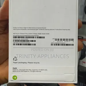 New Apple iPhone 17 Pro 256 GB Orange