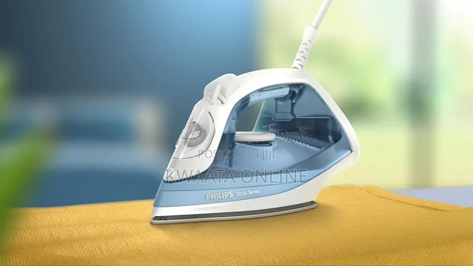 Philips Steam Iron 2000 Series - 2000w, 25 G/Min Continous Steam