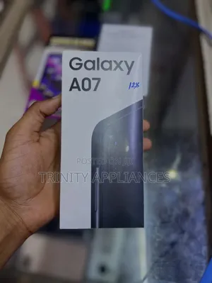 New Samsung Galaxy A07 4G 128 GB Black
