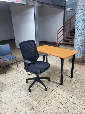 Ergonomic Office Chair and Office Desk Table