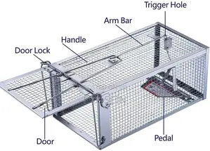 Zlpet Outdoor/Indoor Rat Trap Box