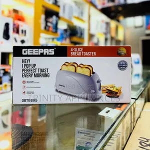 Geepas 4 Slice Bread Toaster Gbt9895