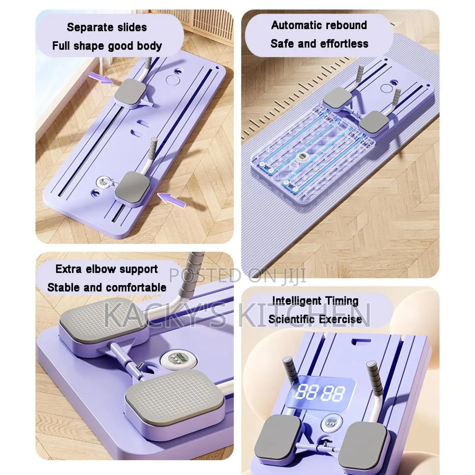 A Portable Pilates Reformer Board