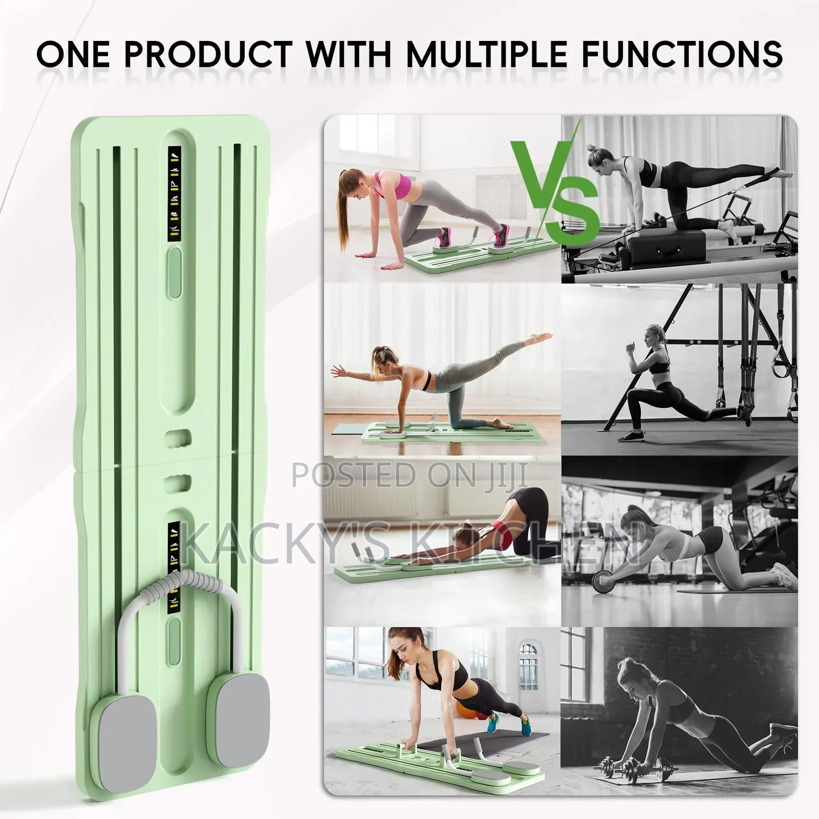 A Portable Pilates Reformer Board