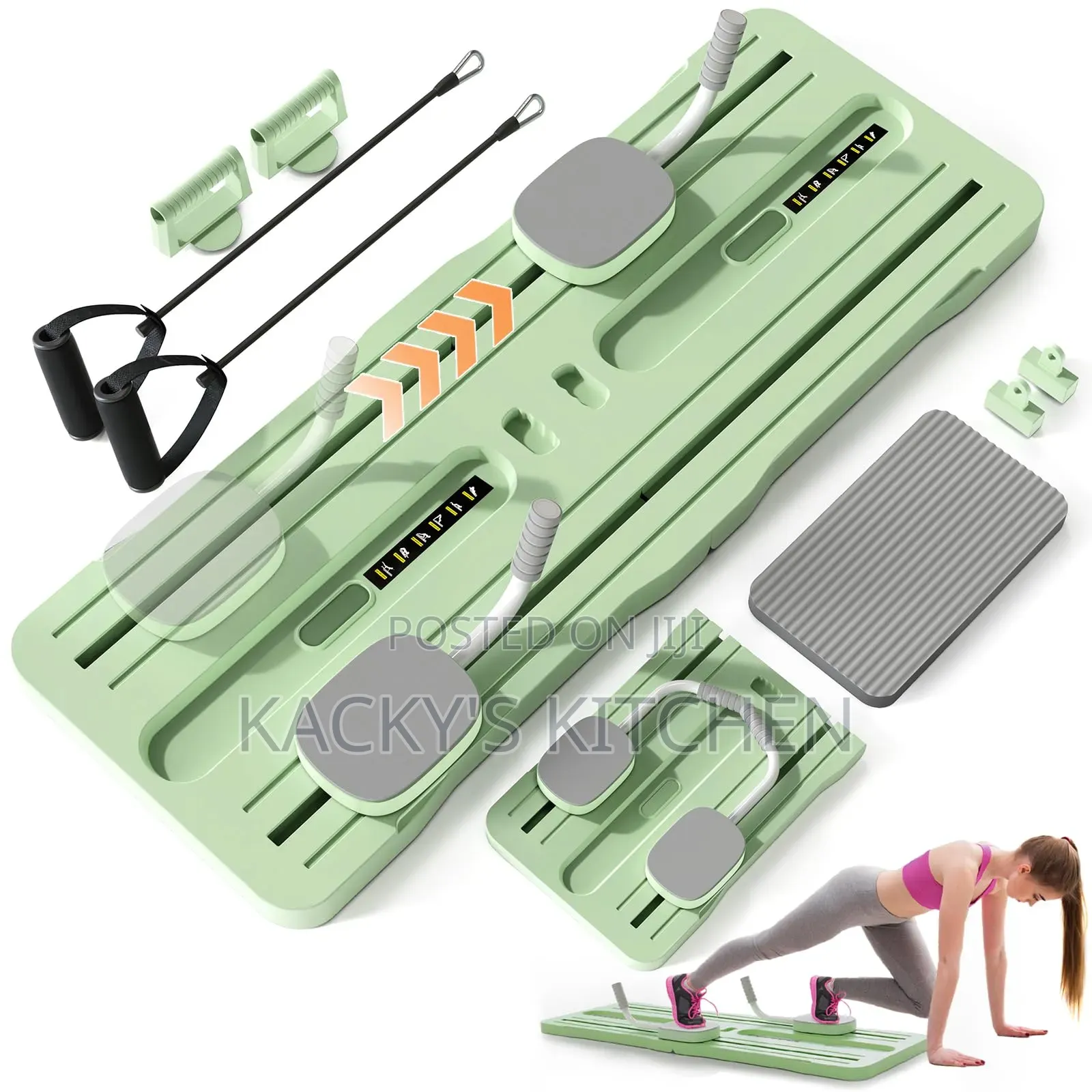 A Portable Pilates Reformer Board