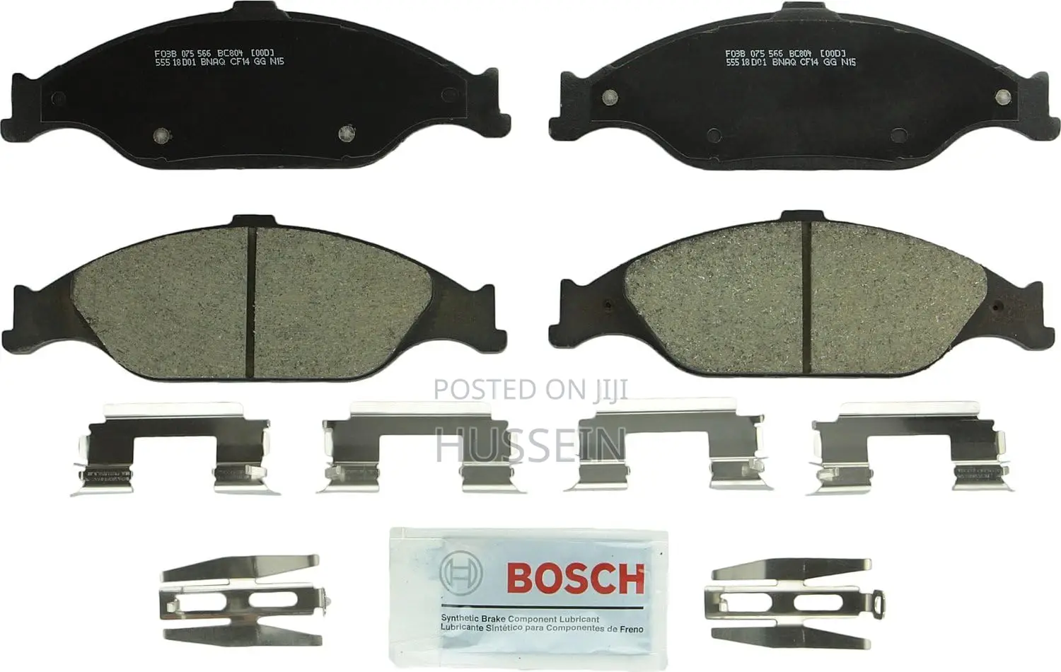 Bosch Bc804 Quietcast Premium Ceramic Disc Brake Pad Set