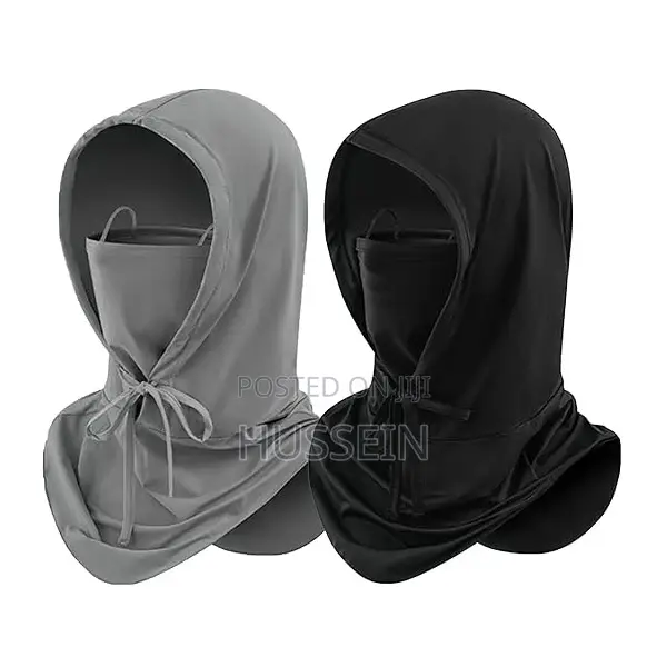 Lchyi Cooling Balaclava Face Mask (Black Dark Grey)