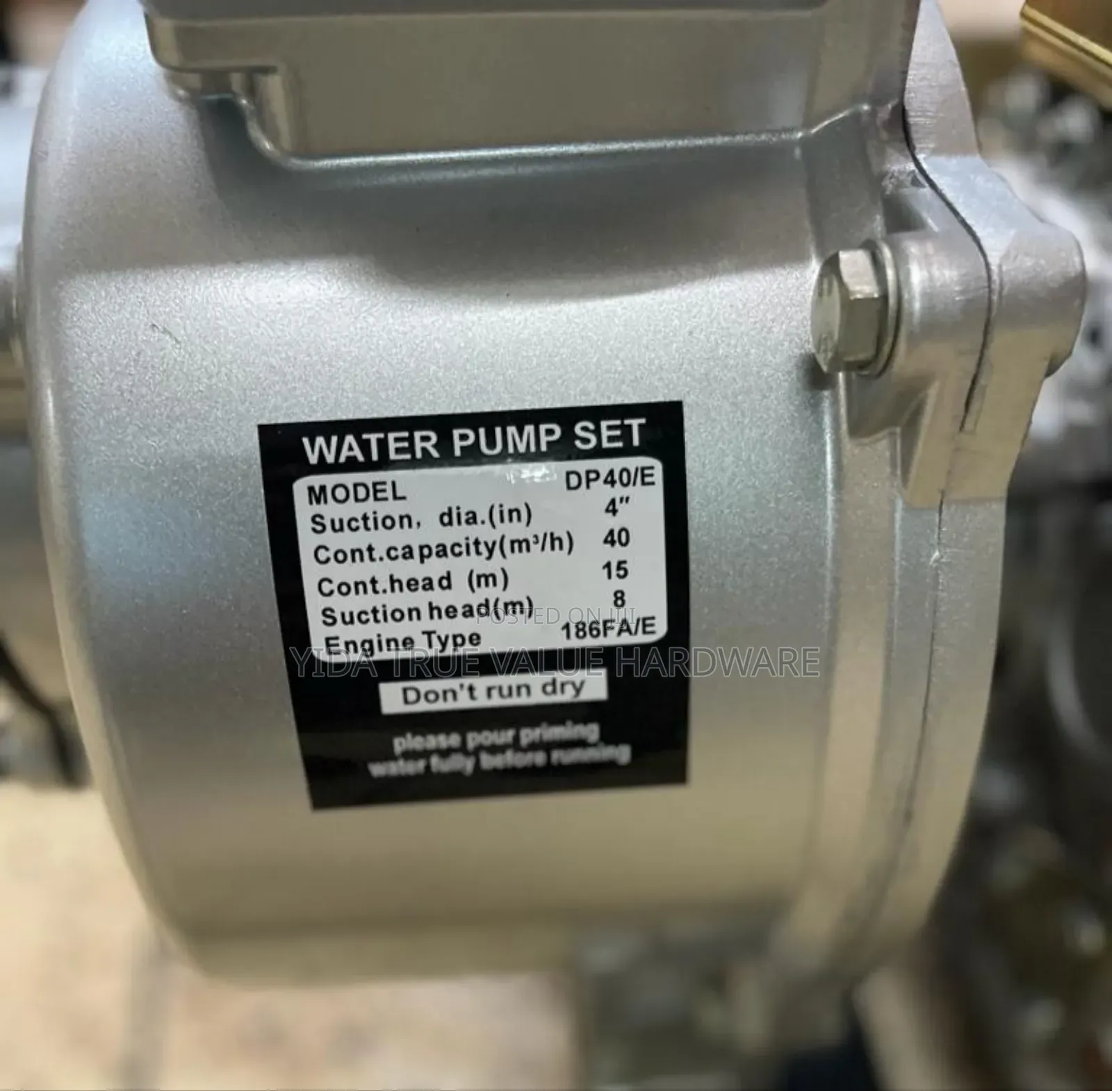 Water Pump 4ich Easy Power Italy 🇮🇹
