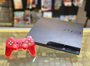 Play Station 3 Super Slim 500gb With 2 Pad and 10 Games as Good as New