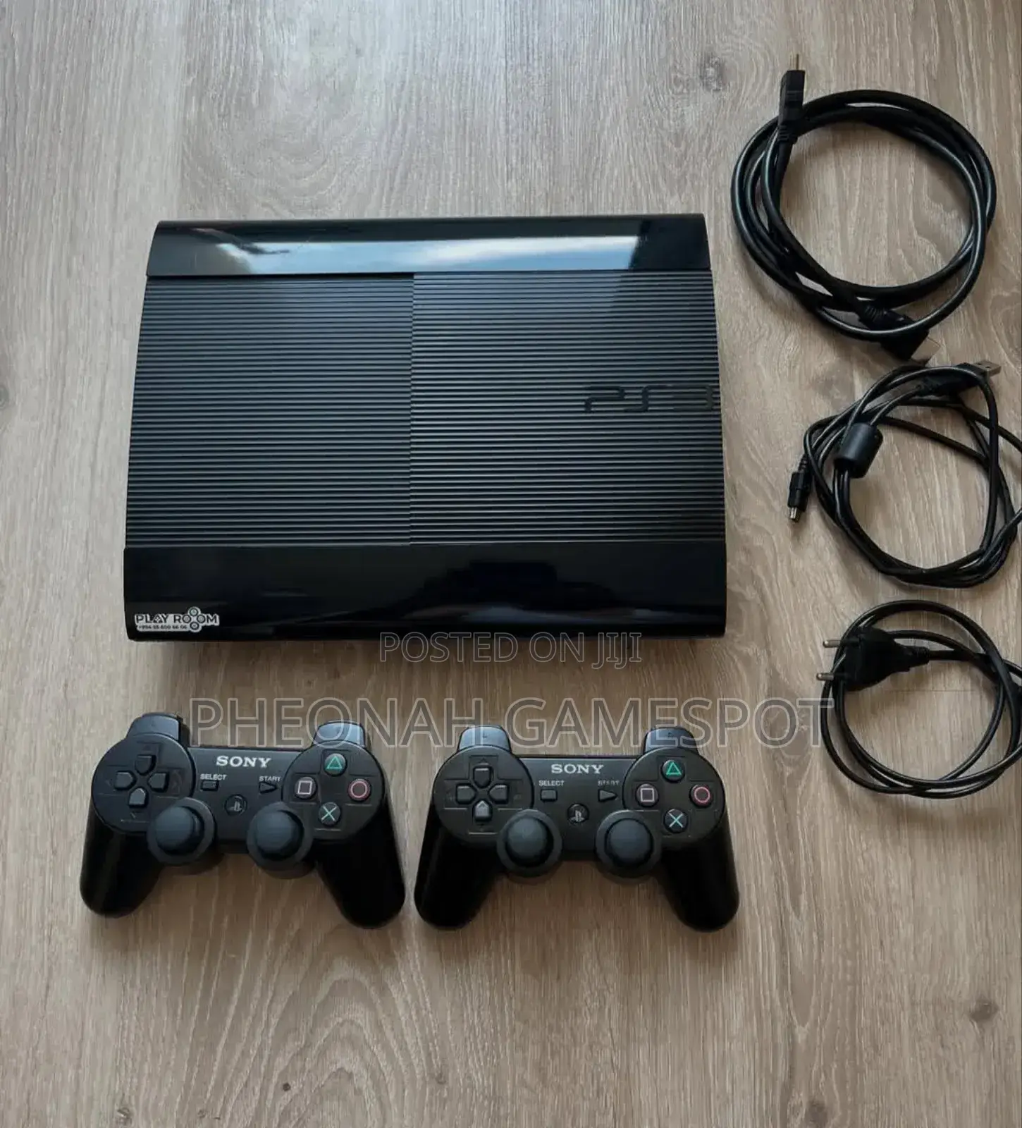 Ps3 With 2 Controllers Plus 15 Games Installed and All the Accessories