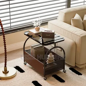 Nordic Rectangular Table With Wheels