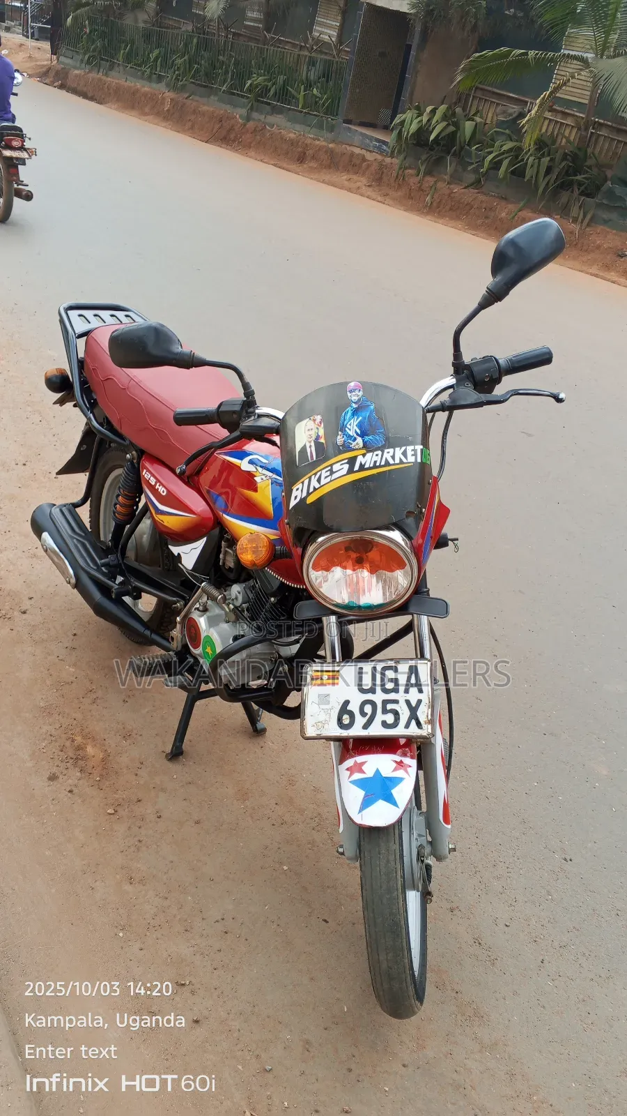 Bajaj Boxer 125 2024 Red