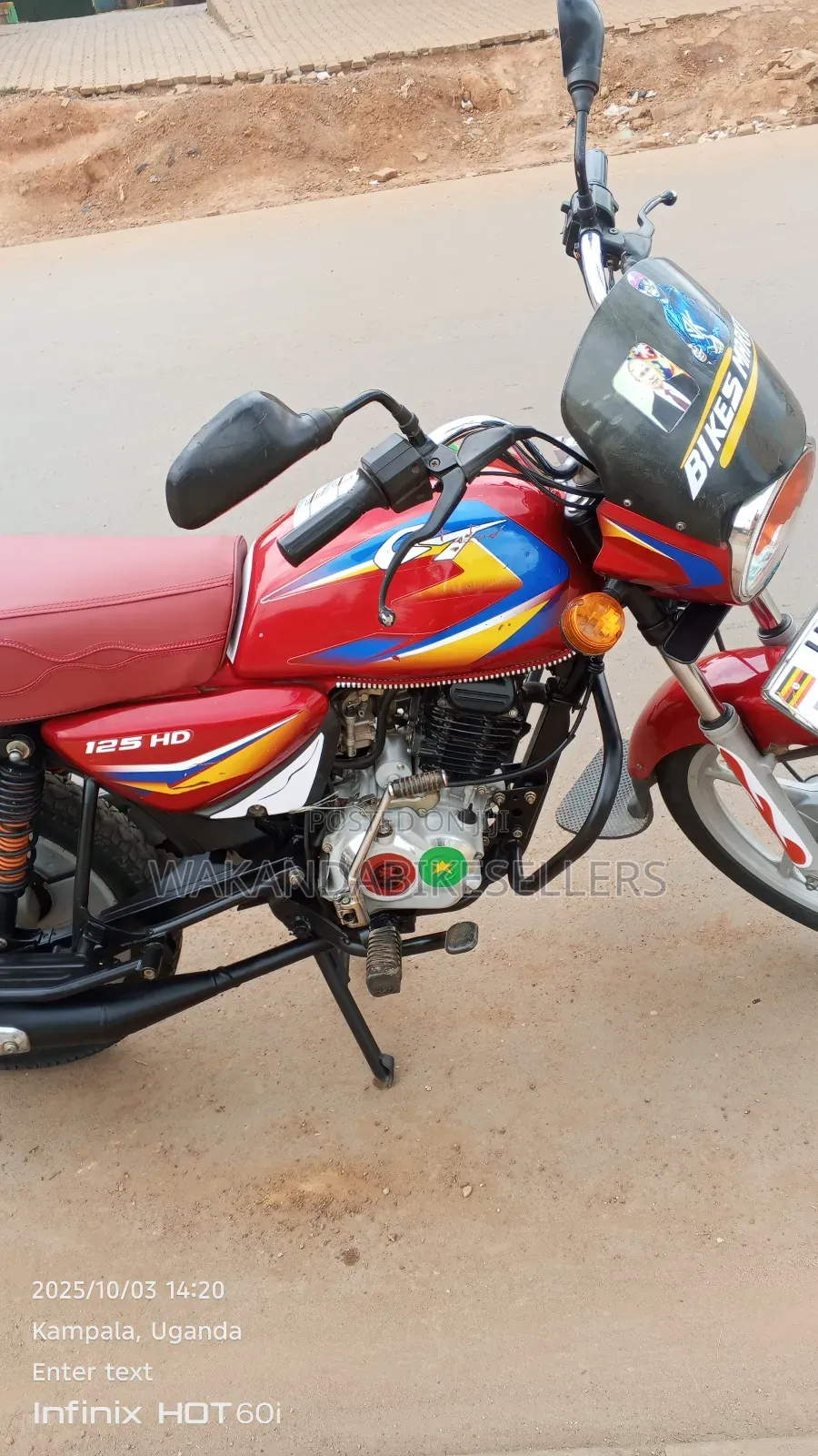 Bajaj Boxer 125 2024 Red