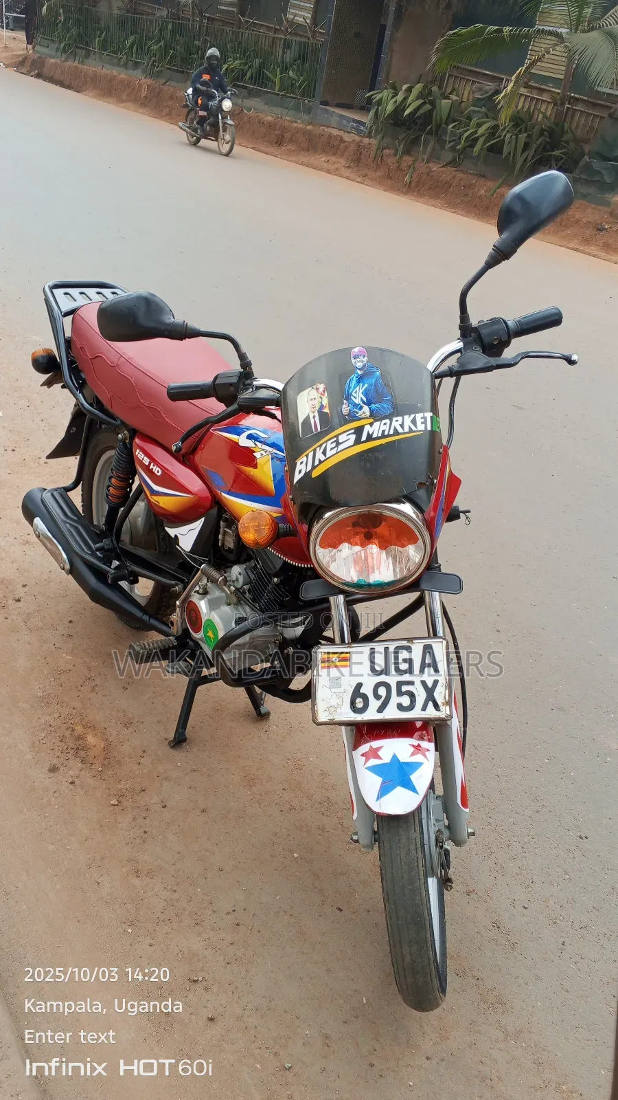 Bajaj Boxer 125 2024 Red