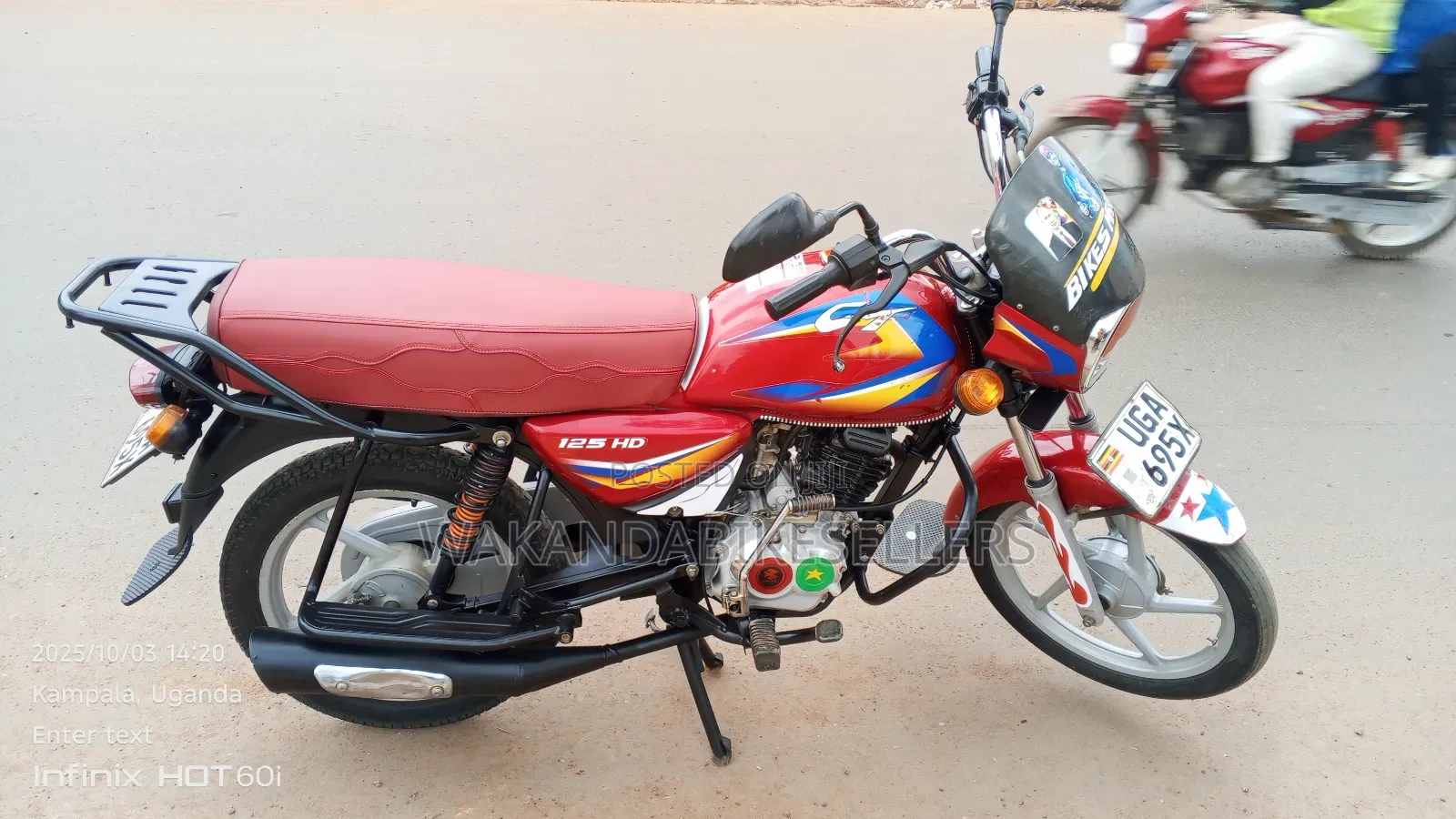 Bajaj Boxer 125 2024 Red