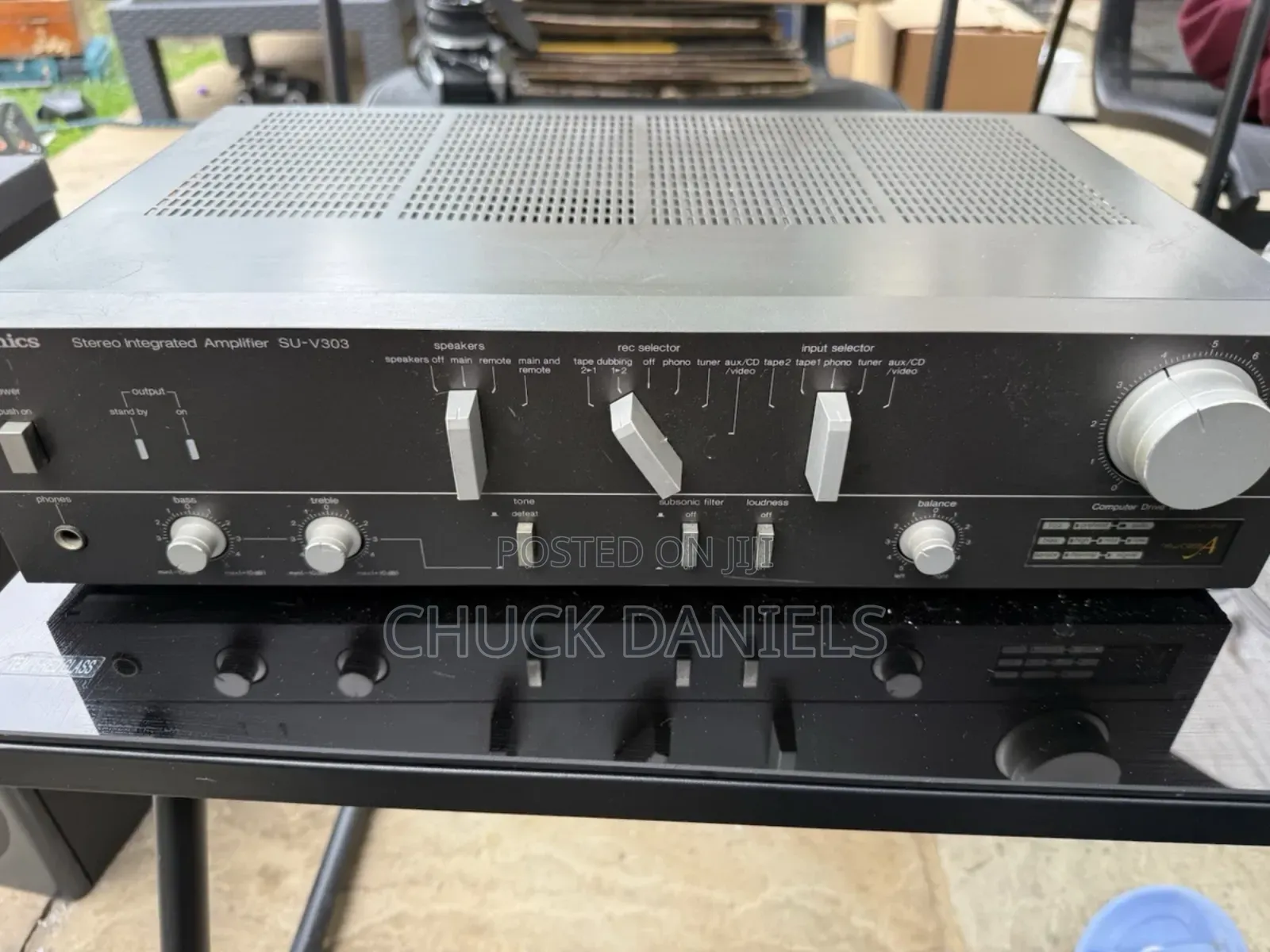 Technics Sony Mixer Amplifier