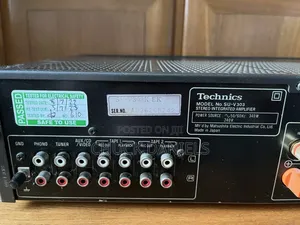 Technics Sony Mixer Amplifier