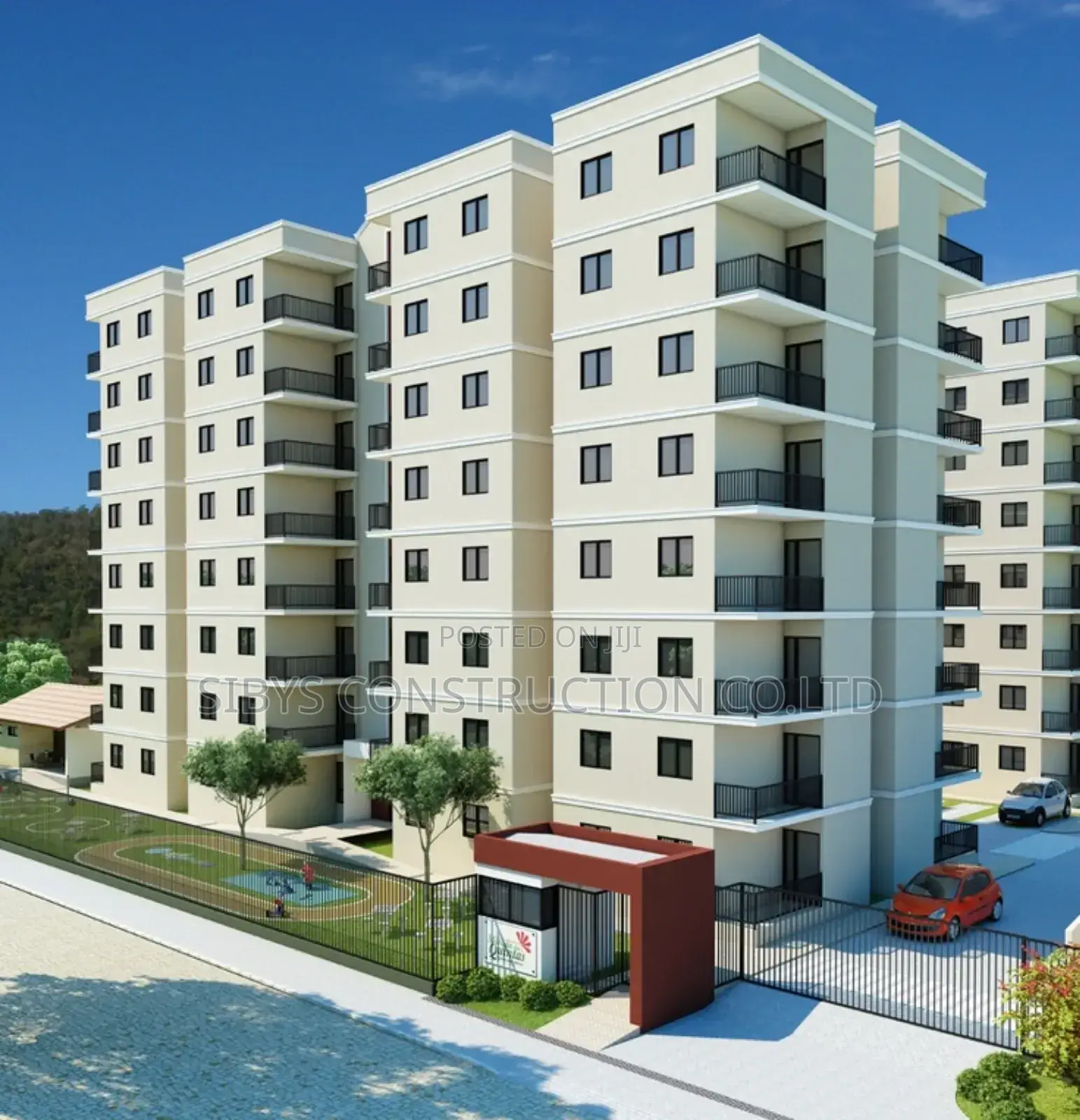 8 Floors Architectural and Structural Drawings.