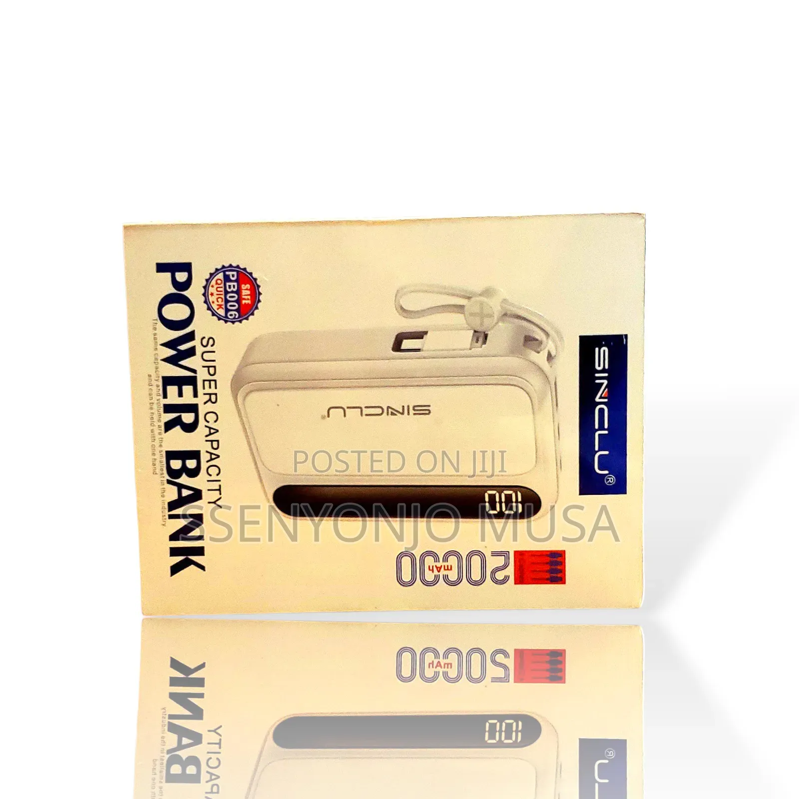 Sinclu Pb-006 20000mah Portable Power Bank / 4-port Output