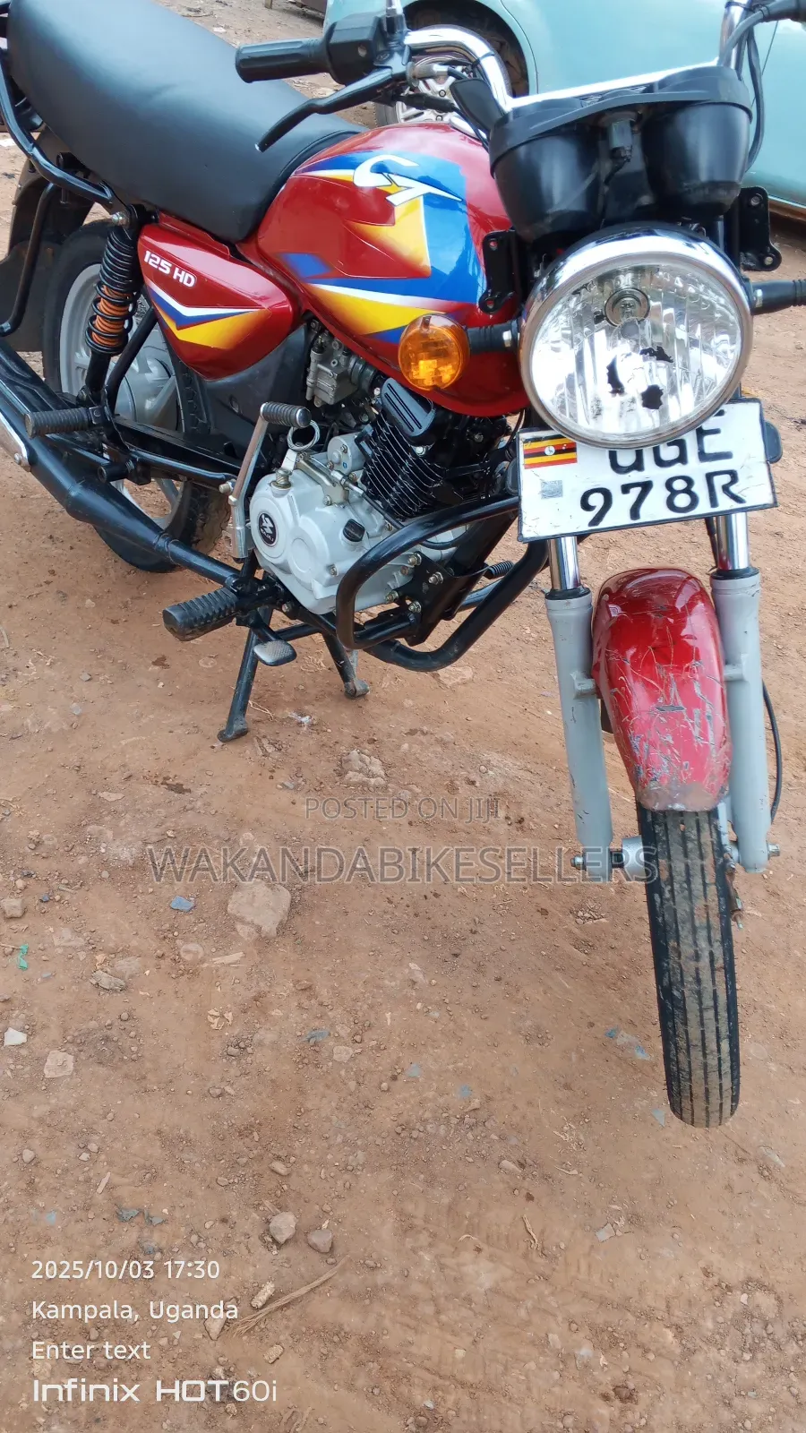 Bajaj Boxer 125 2024 Red