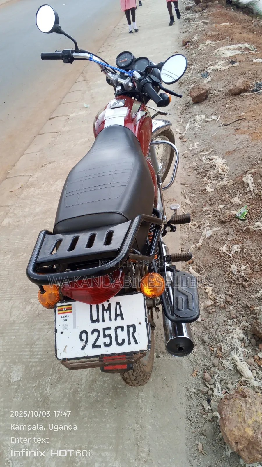 Bajaj Boxer 100 2025 Red