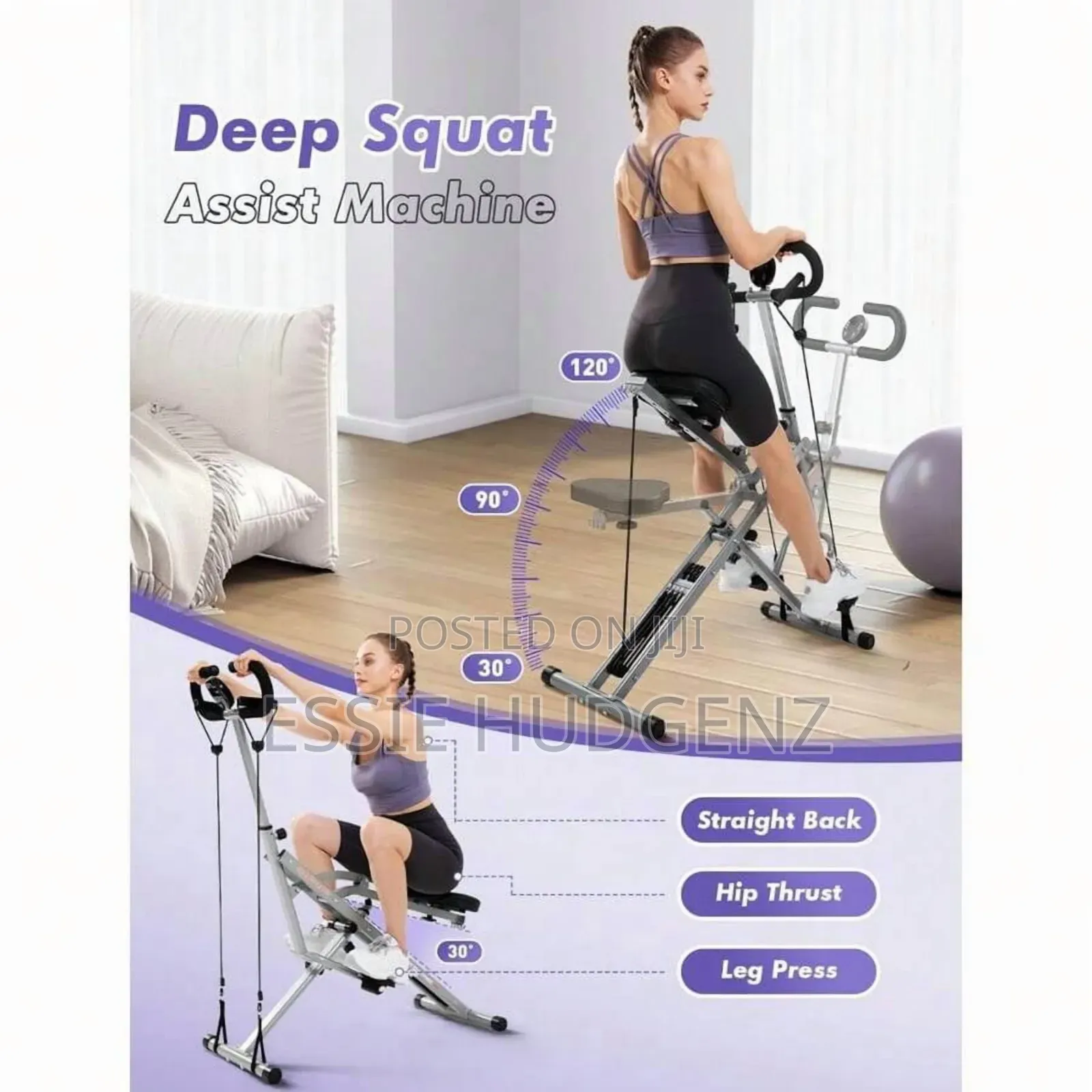 Exercise Deep Squat Assist Machine