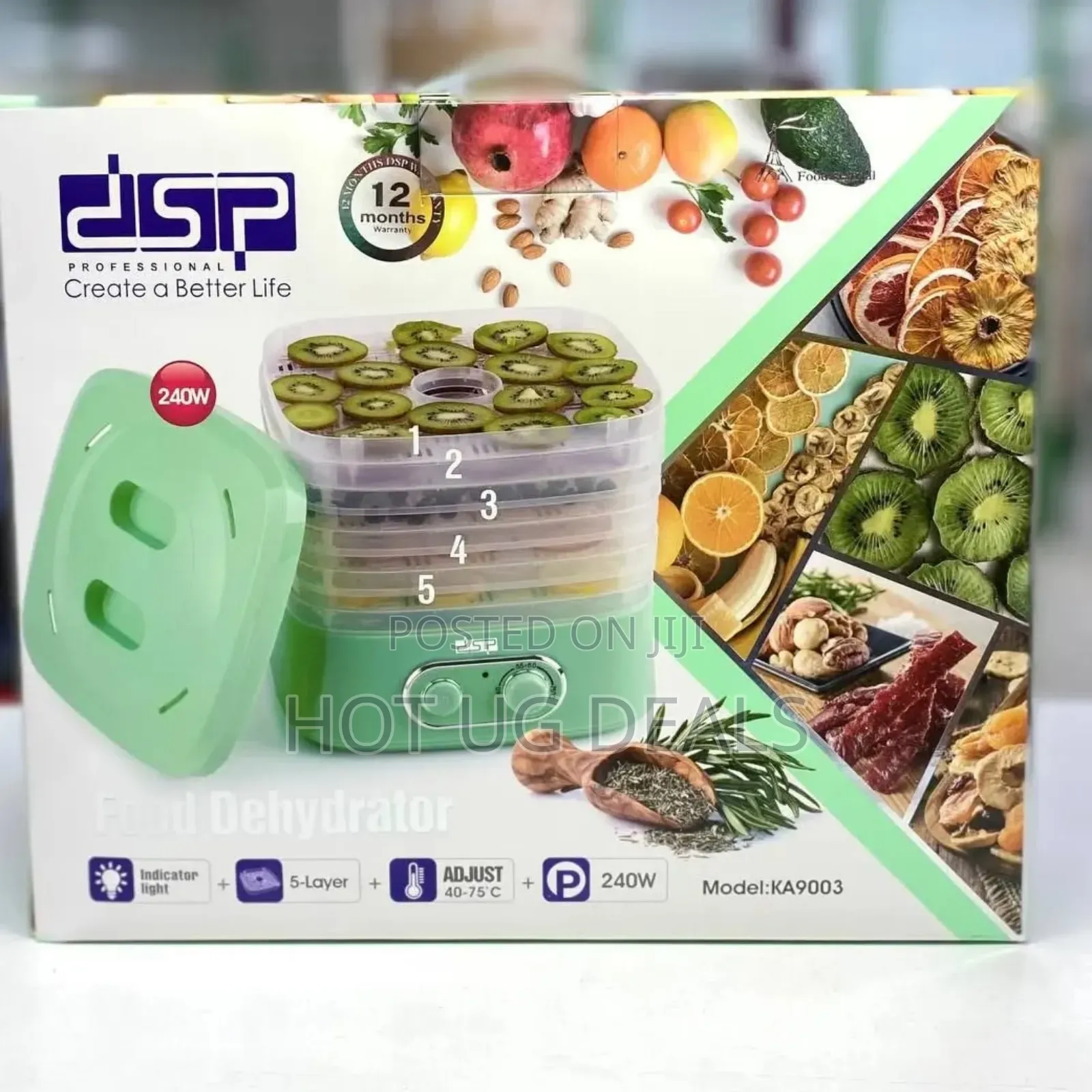 Dsp Electric Food Dehydrator 5 Layers