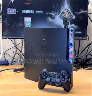 Brand New Sony Playstation 3 Slim 320gb (2 Controllers) and 20 Games
