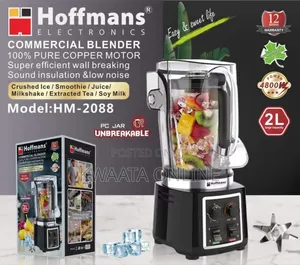 Hoffmans Hm-2088 Noise Proof Commercial Blender