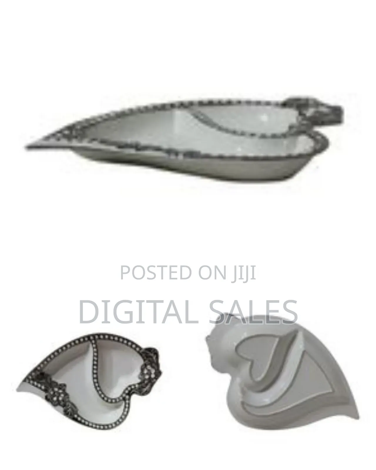 Love Shaped Design Platter