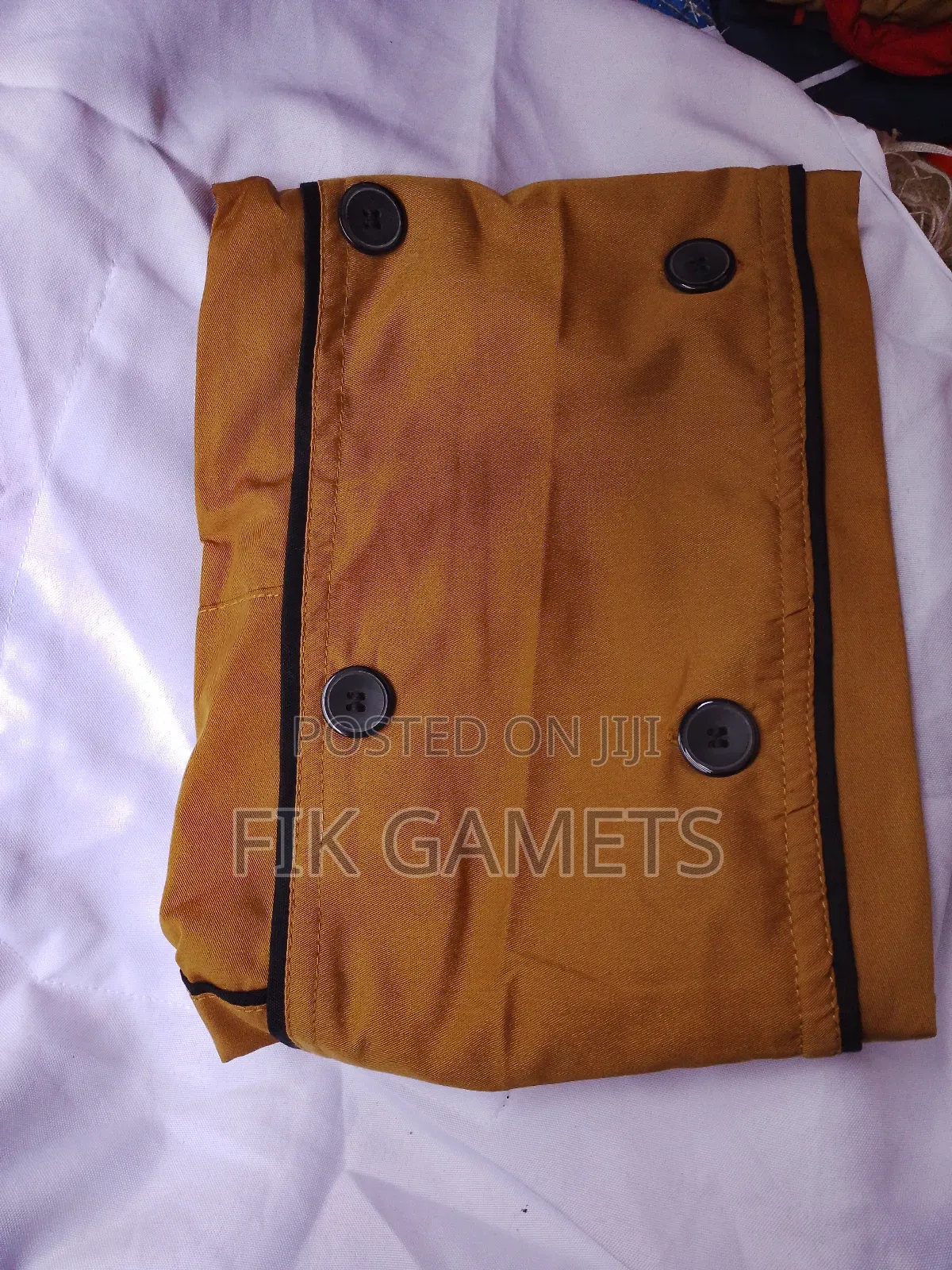 Golden Colour Chef Uniforms