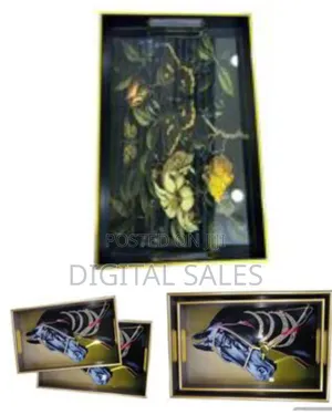 2 Piece Multi- Design Horse Head and Flowered Rectangular