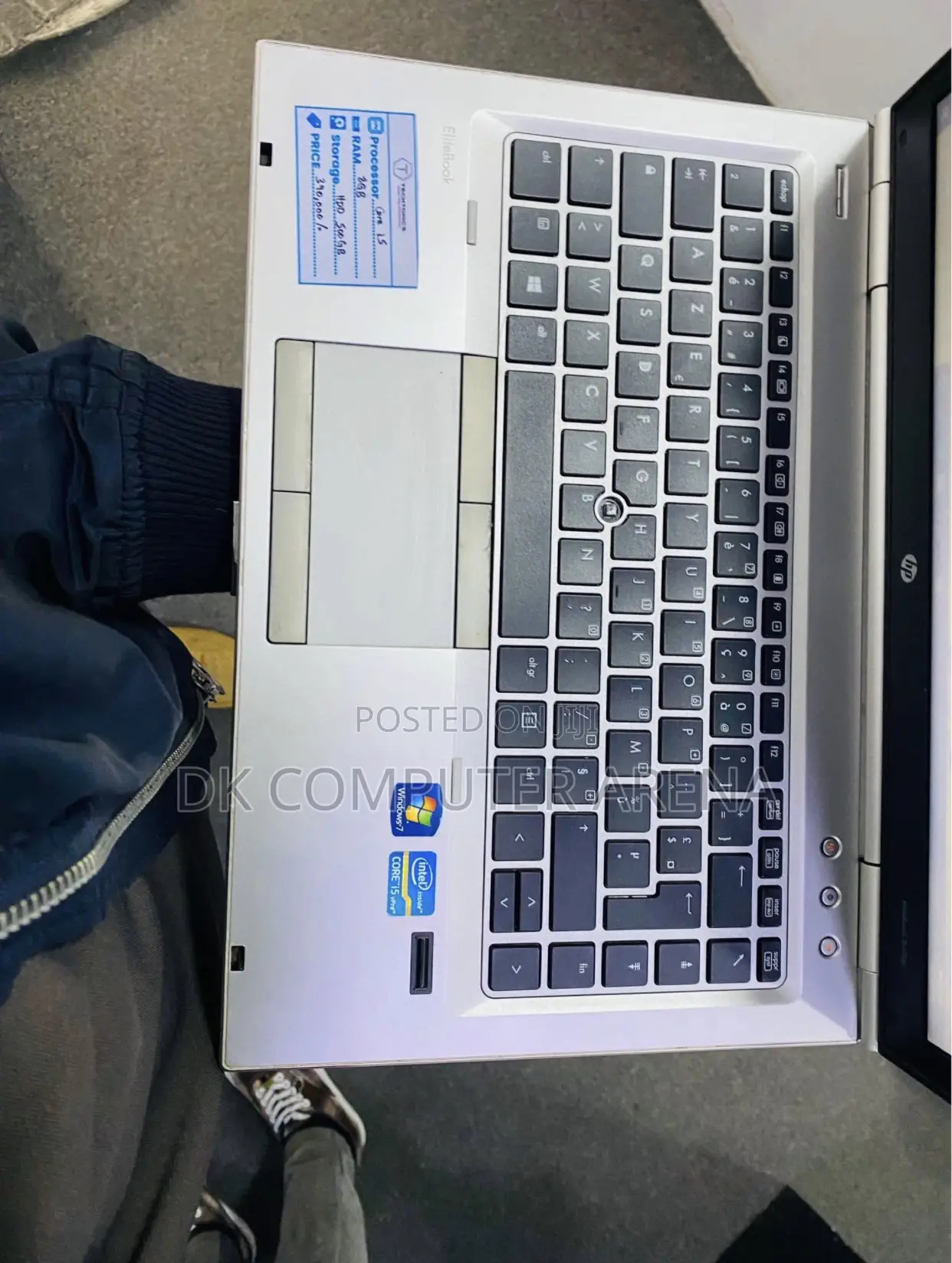 Laptop HP EliteBook 8470P 4GB Intel Core I5 HDD 500GB