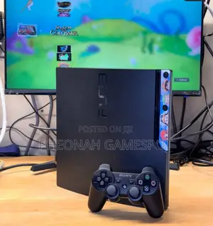 Ps3 Slim With 10 Free Games + 2 Pads