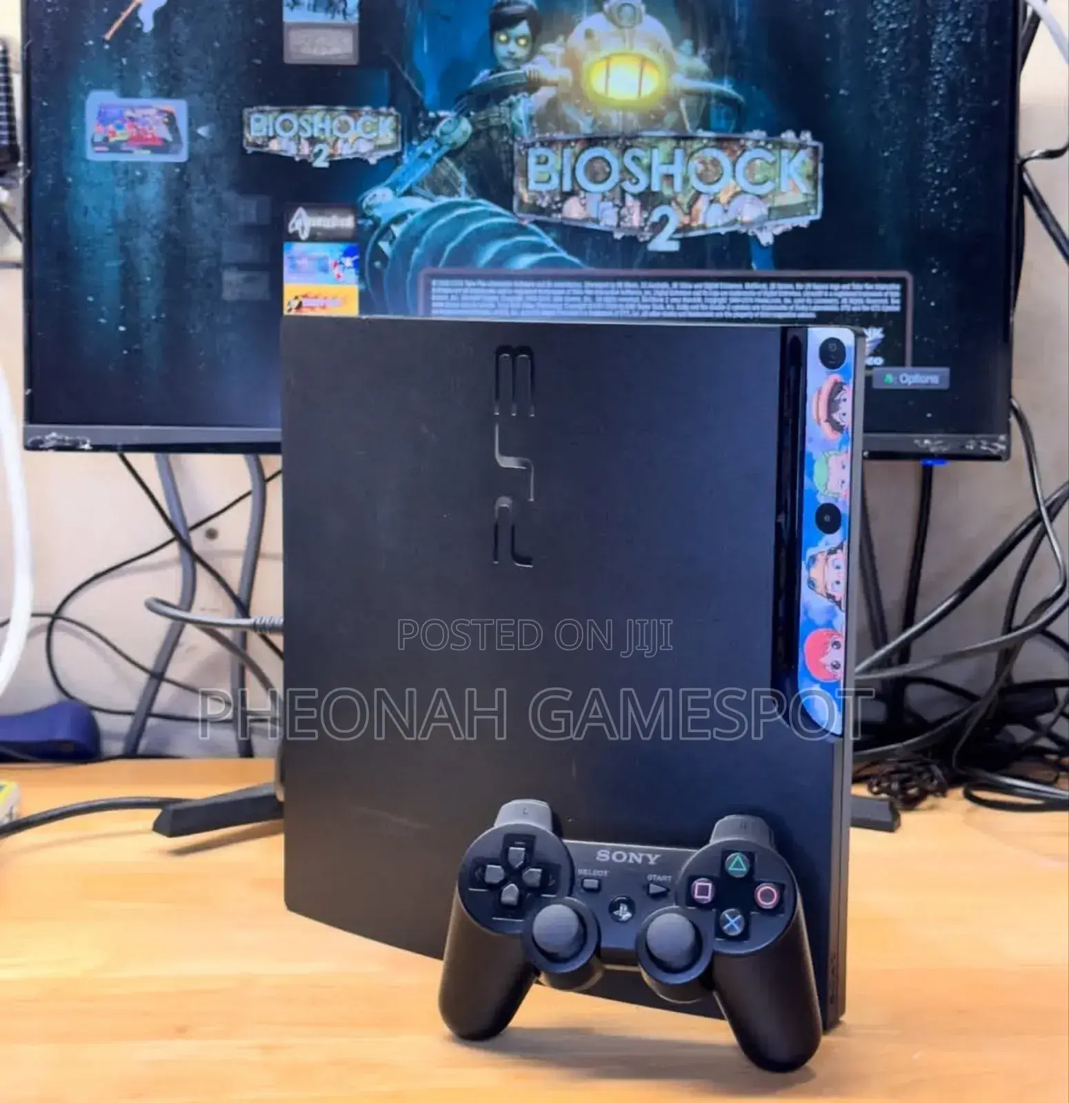 Uk Used Ps3 With Games and 2 Pads