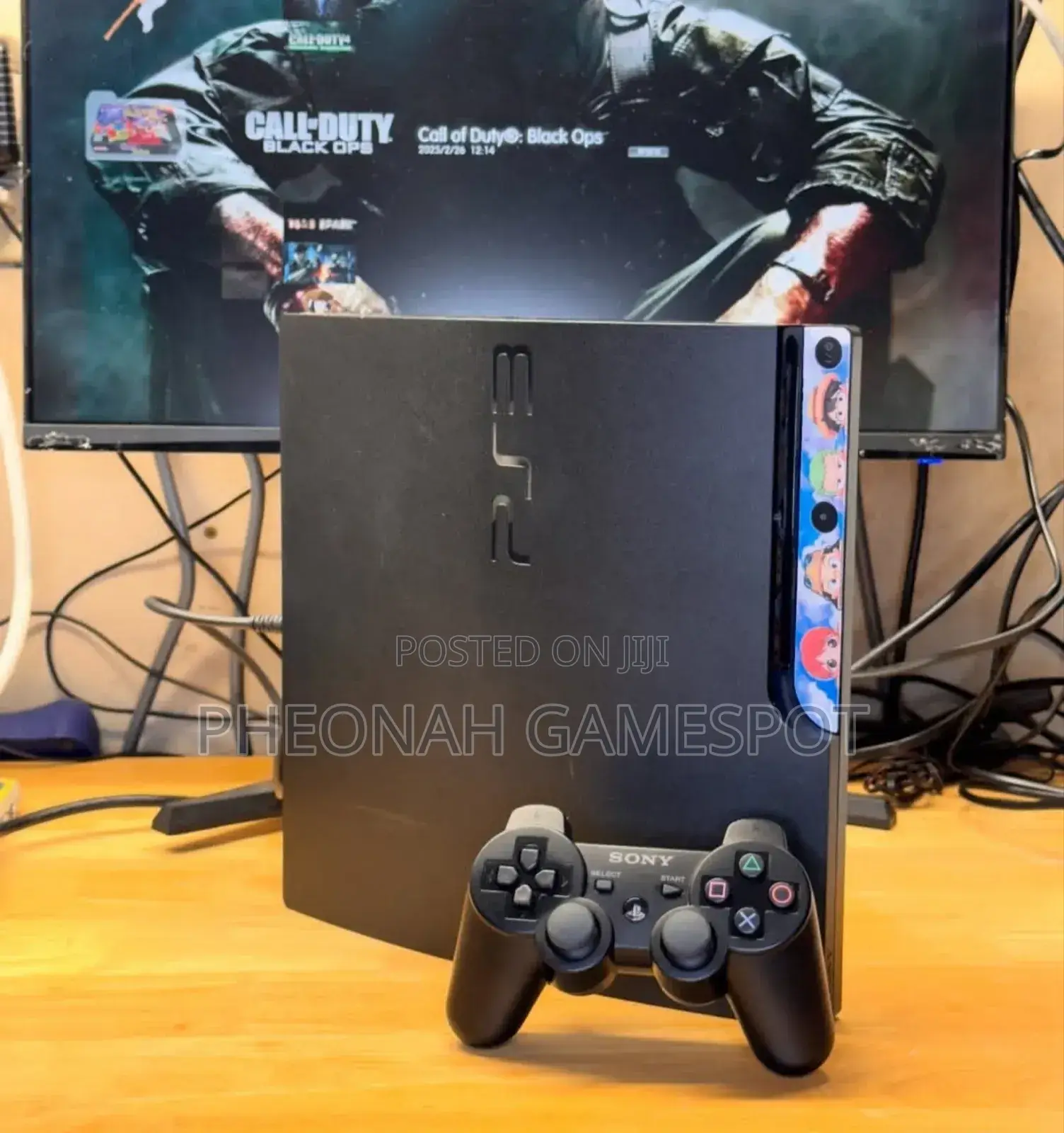 Premium Ps3 Slim With 15 Games and 2 Controllers