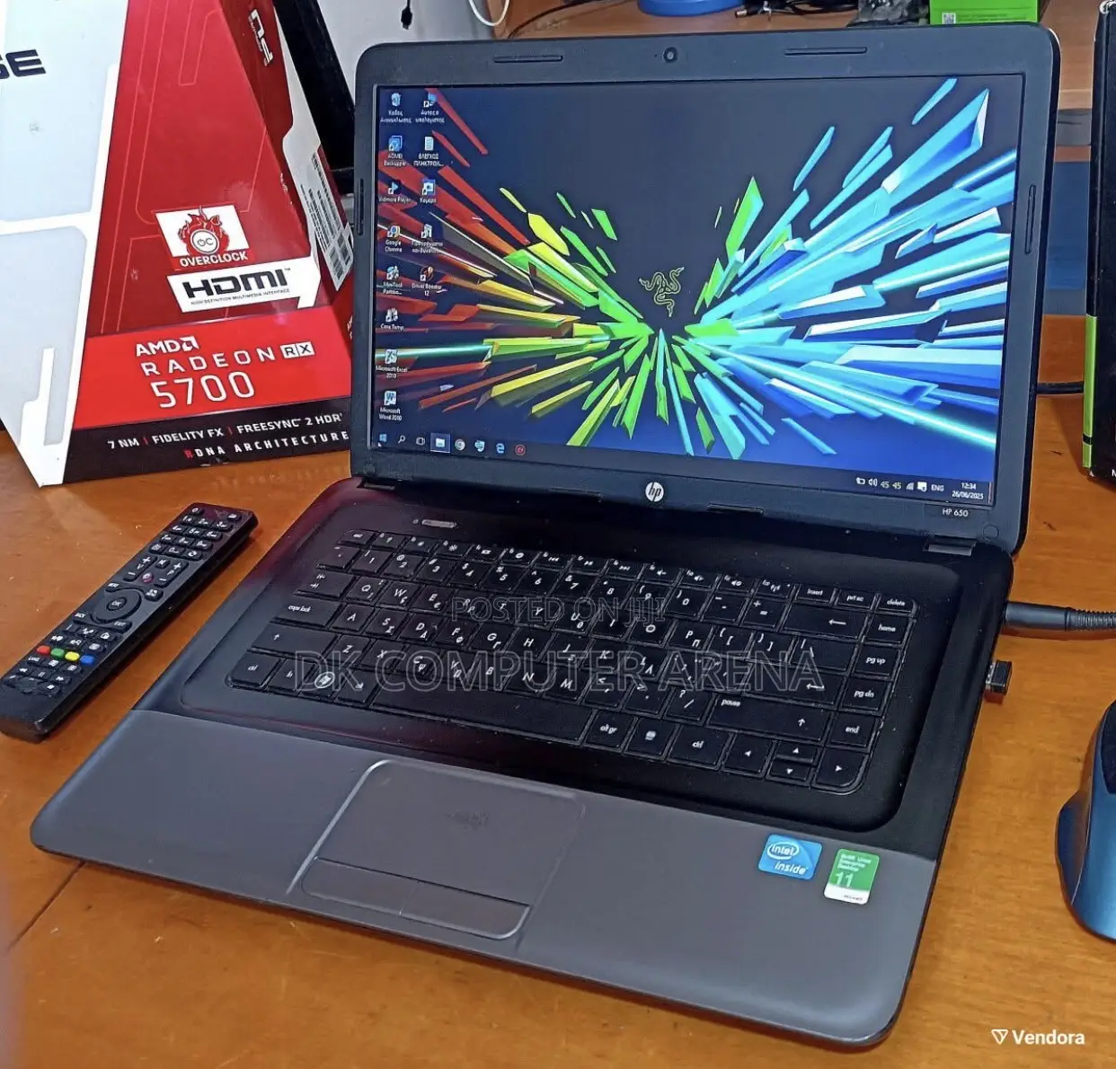 Laptop HP 650 4GB Intel Celeron HDD 320GB