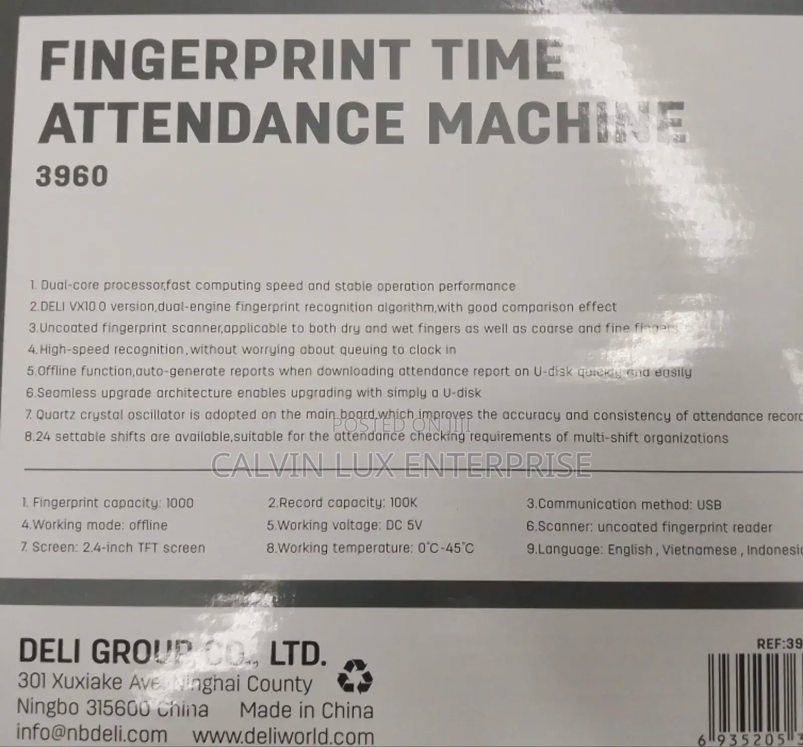 Finger Print Time Attendance