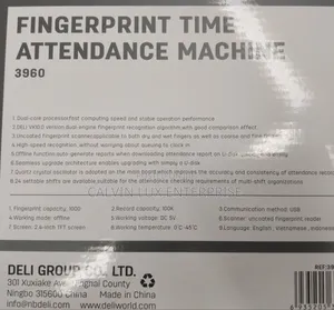 Finger Print Time Attendance