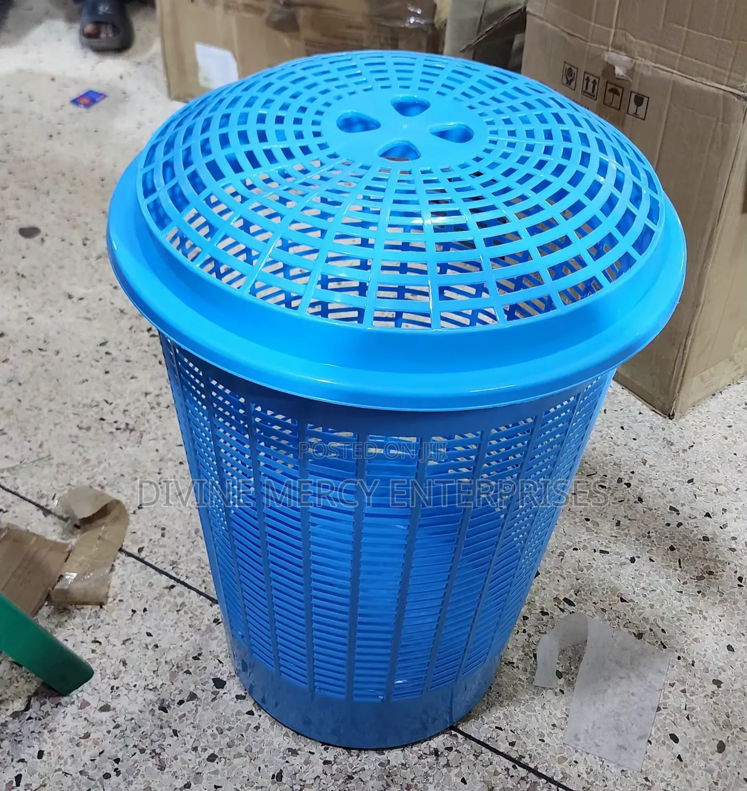 Laundry Basket With Lid Tall
