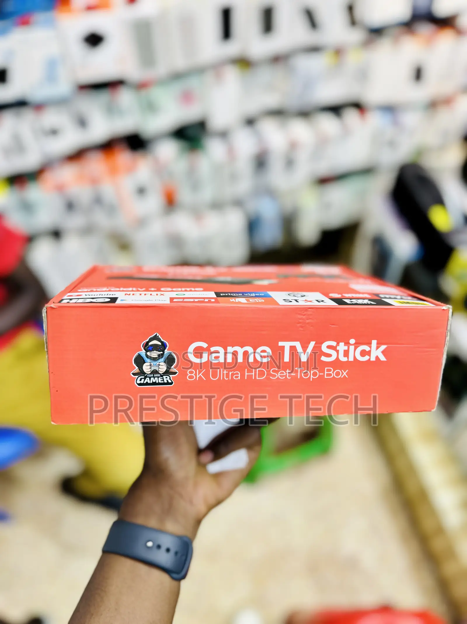 8k Ultra Game Tv Stick Plus Android Tv Stick 2in1, 2 Pads, 20000 Games
