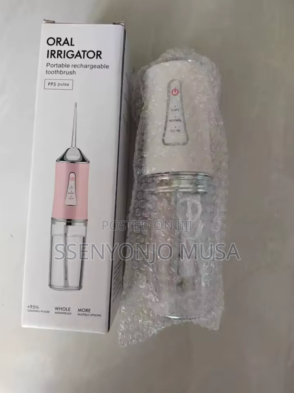 Portable Oral Irrigator Dental Water Flosser, Rechargeable,For Hygiene