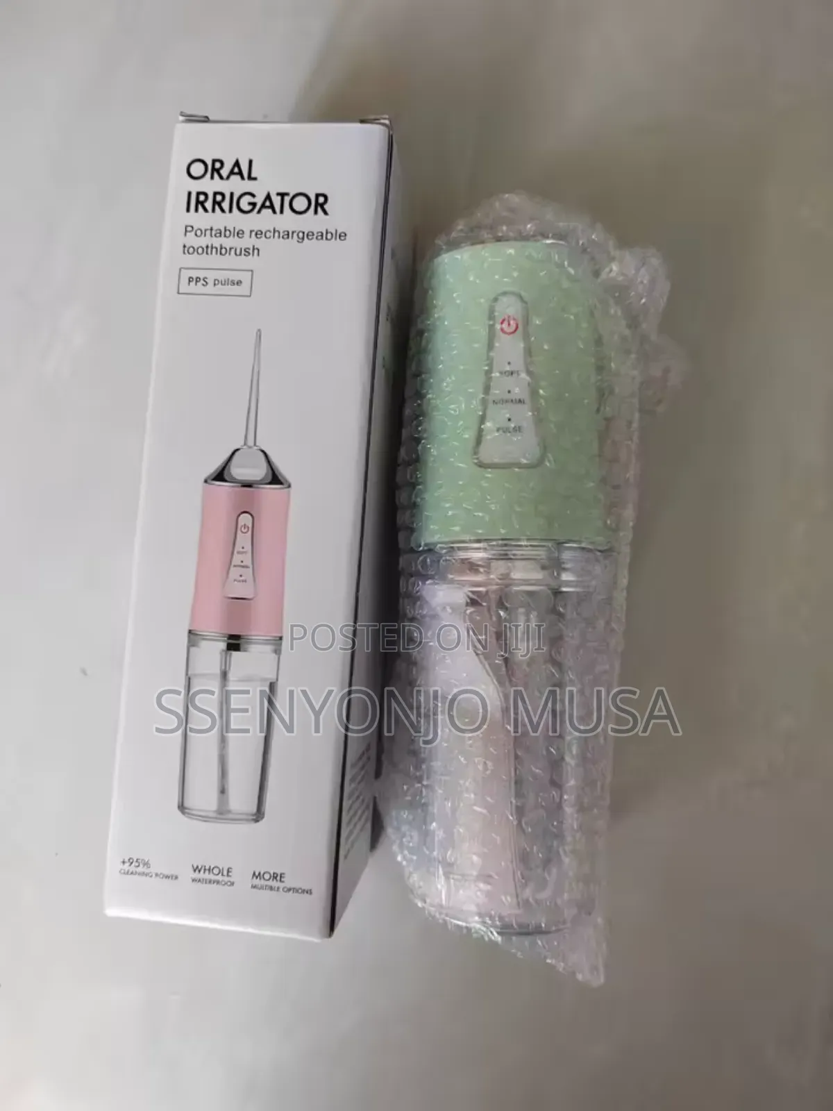 Portable Oral Irrigator Dental Water Flosser, Rechargeable,For Hygiene