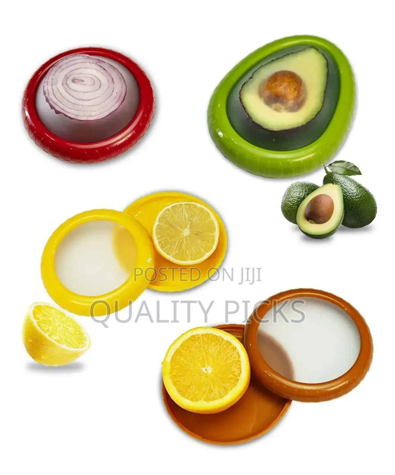Silicon Fruit Storage Box Colored.